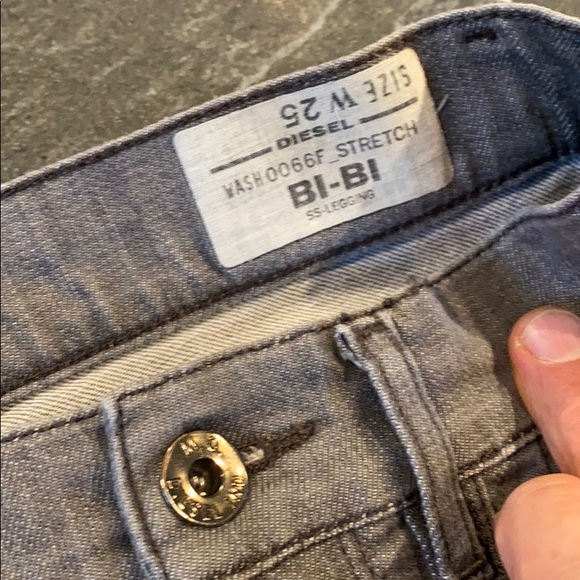 Diesel Industry Bi-Bi Stretch Legging Jean - Picture 6 of 8